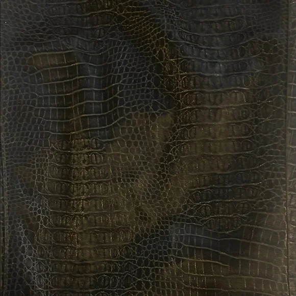 Feax leather black "Jeanne" high rise flare jeans by DEAR JOHN - Picture 8 of 8